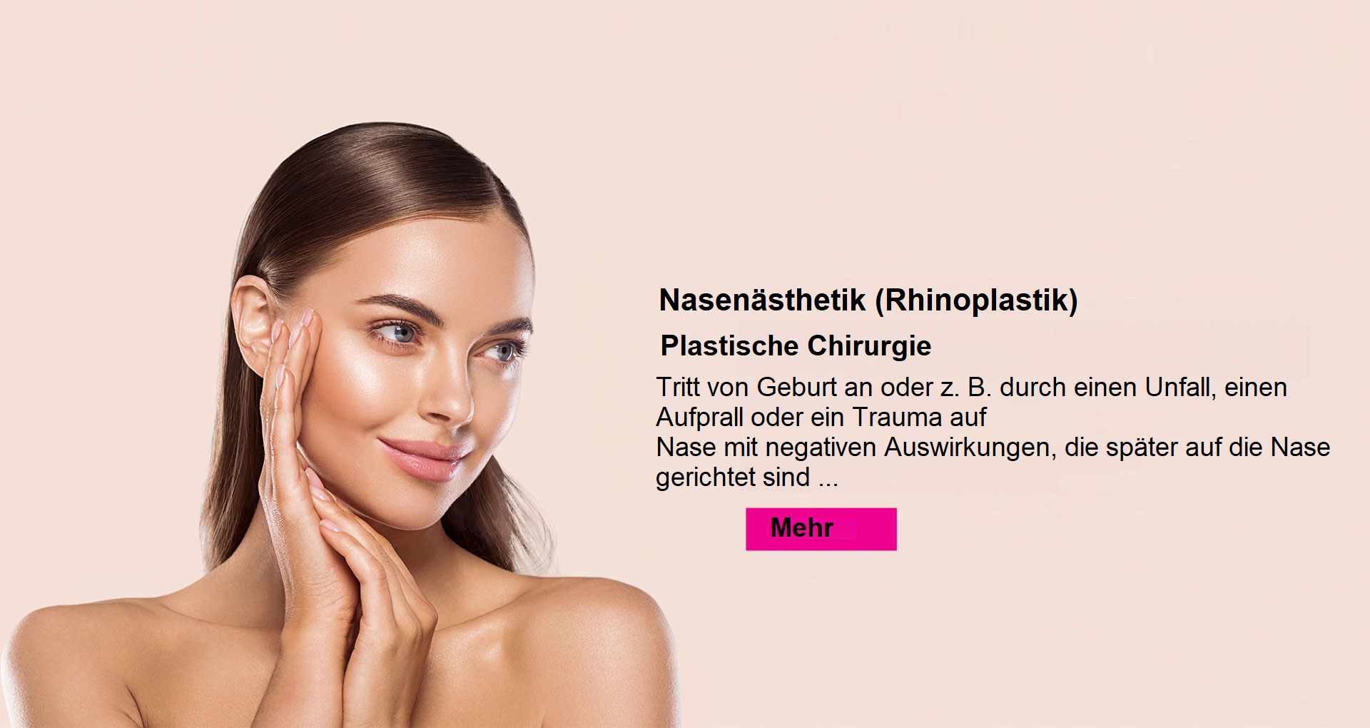  Sie können gesünder atmen und haben eine Nase, die so aussieht, wie Sie es sich wünschen.